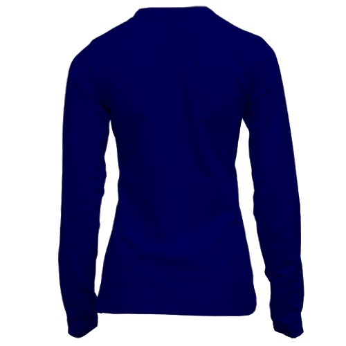 Женский 3D лонгслив Blue Exorcist (вид сзади)