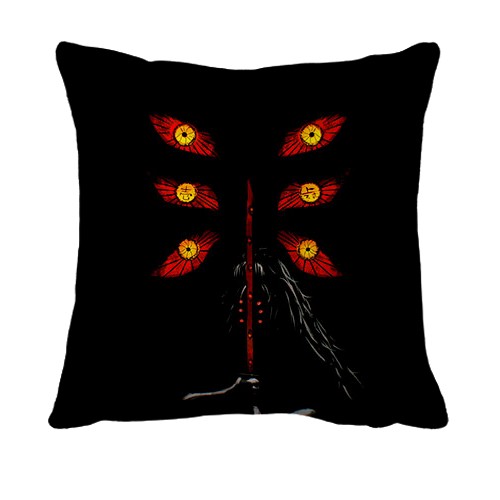 3D подушка Kokushibo eyes - Demon Slayer (вид спереди)