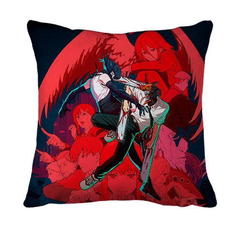 3D подушка Chainsaw Man - Reze Arc Poster (вид спереду)