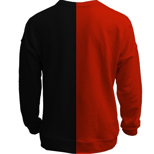 3D світшот Рей та Аска - Євангеліон (вид ззаду)