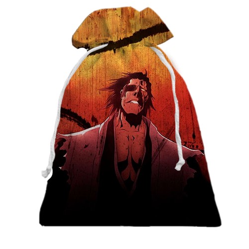 3D Подарунковий мішечок Bleach - Kenpachi (вид спереду)
