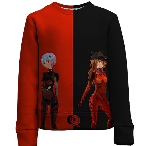 Дитячий 3D світшот Сходження Героя Щита (вид спереду)