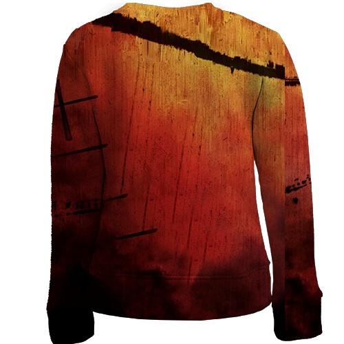 Дитячий 3D світшот Blue Exorcist (вид ззаду)