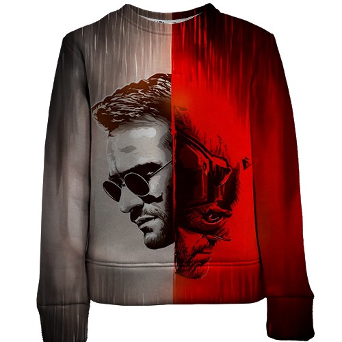 Дитячий 3D світшот Daredevil - Matt Murdock (вид спереду)