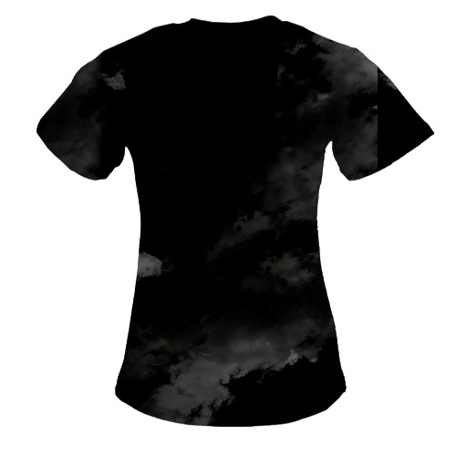 Жіноча 3D футболка Stray Kids (нічне небо) (вид ззаду)