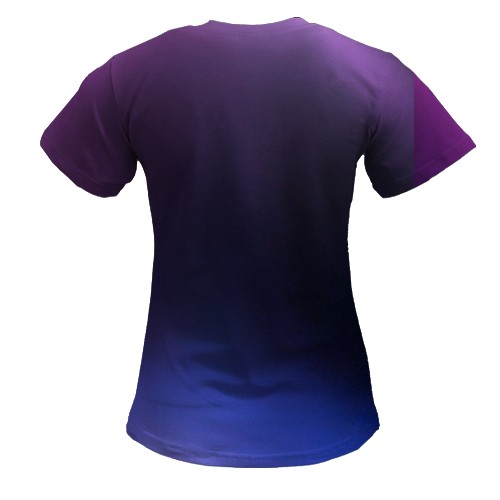 Жіноча 3D футболка Le Sserafim (вид ззаду)