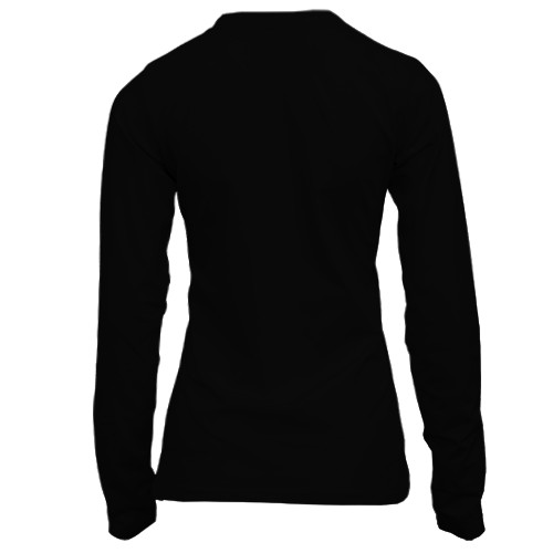 Жіночий 3D лонгслів Blackpink Heart (вид ззаду)