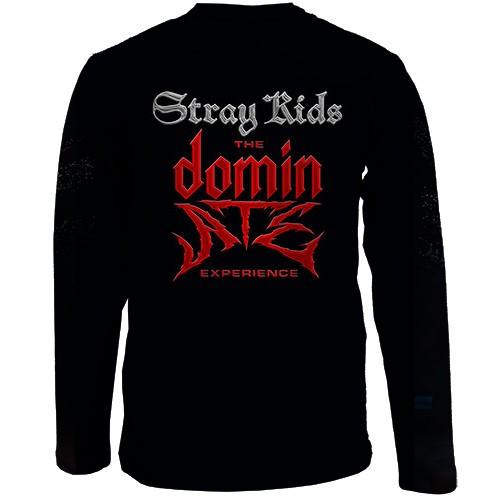 Дитячий 3D лонгслів Stray Kids - The dominATE experience (вид ззаду)