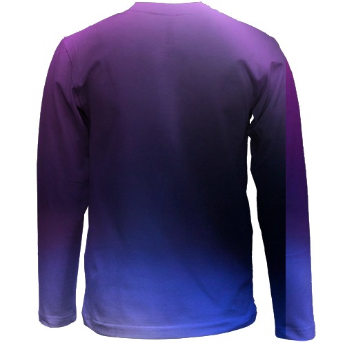 Детский 3D лонгслив Le Sserafim (вид сзади)