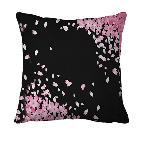 3D подушка Blackpink Flowers (вид ззаду)