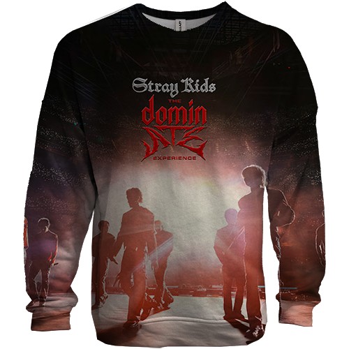 3D світшот Stray Kids - The dominATE experience (вид спереду)