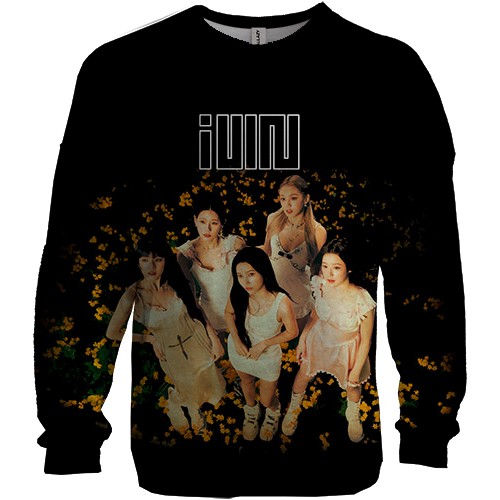 3D свитшот (G)I-dle (вид спереди)