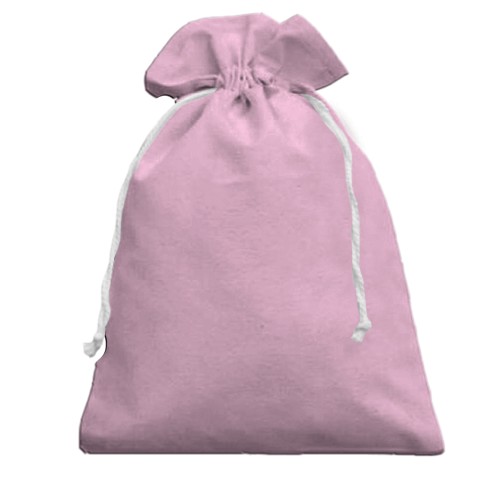 3D Подарунковий мішечок Blackpink Heart (pink) (вид ззаду)