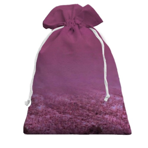 3D Подарунковий мішечок Stray Kids (рожеве поле) (вид ззаду)