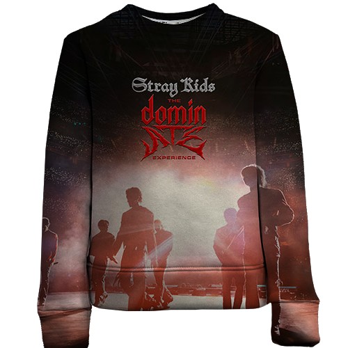 Дитячий 3D світшот Stray Kids - The dominATE experience (вид спереду)