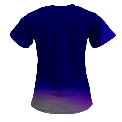 Жіноча 3D футболка IVE (K-pop) (вид ззаду)