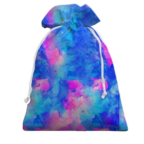 3D Подарунковий мішечок EXO акварельний арт (вид ззаду)