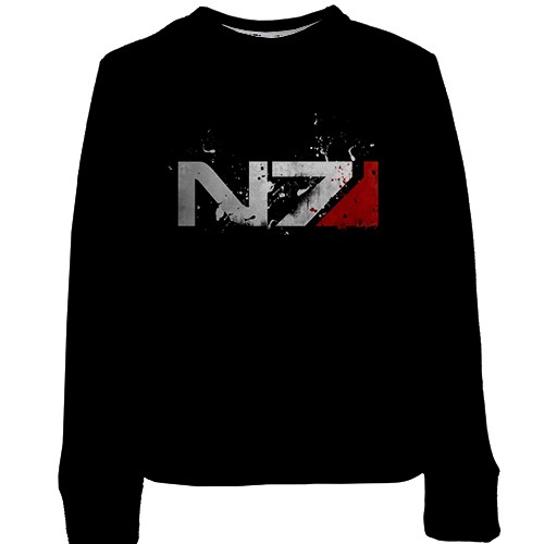 Дитячий 3D світшот N7 distressed (вид спереду)