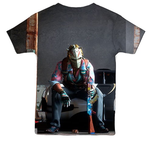 Дитяча 3D футболка CS2 - The Professionals (вид ззаду)