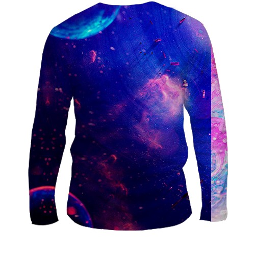 Чоловічий 3D лонгслів CS2 - two sides (вид ззаду)