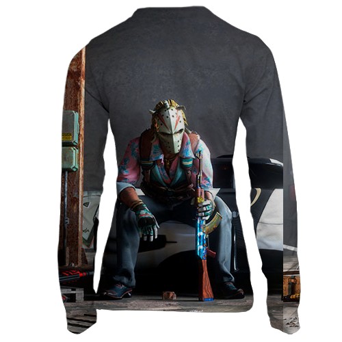 Жіночий 3D лонгслів CS2 - The Professionals (вид ззаду)