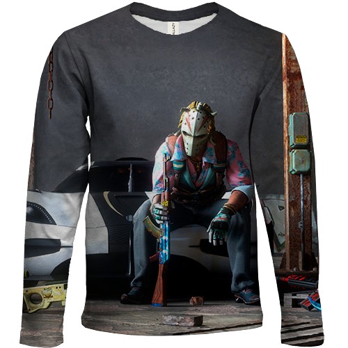 Дитячий 3D лонгслів CS2 - The Professionals (вид спереду)