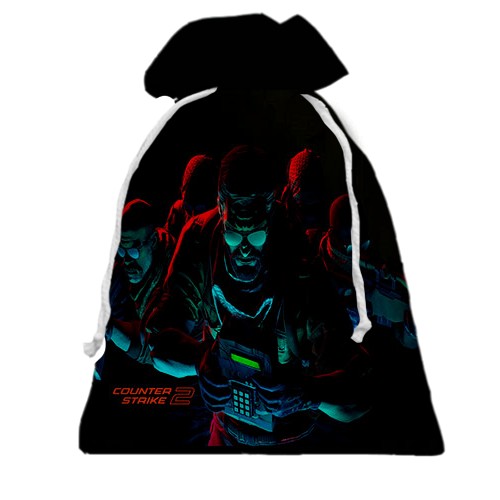 3D Подарунковий мішечок CS2 - Elite Crew (T) (вид спереду)