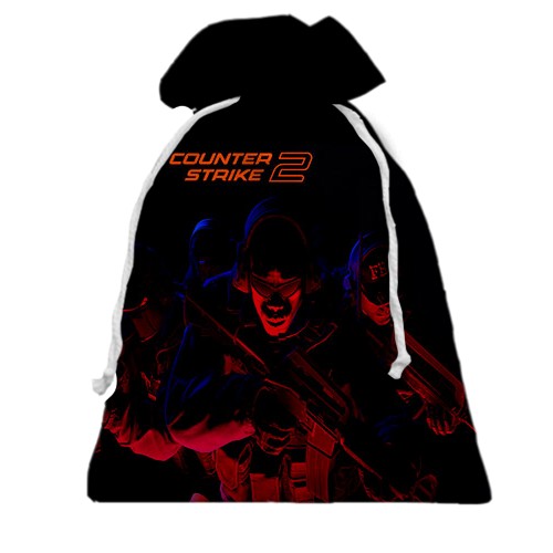3D Подарунковий мішечок CS2 - FBI (CT) (вид спереду)