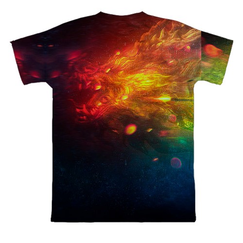 3D футболка CS2 Agent Sniper (вид ззаду)