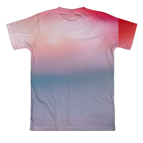 3D футболка GIRLSET (K-Pop) (вид ззаду)