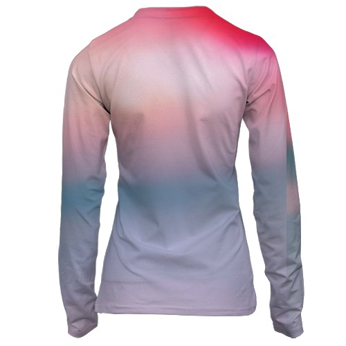 Жіночий 3D лонгслів GIRLSET (K-Pop) (вид ззаду)