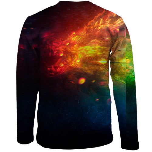 Дитячий 3D лонгслів CS2 Agent Sniper (вид ззаду)