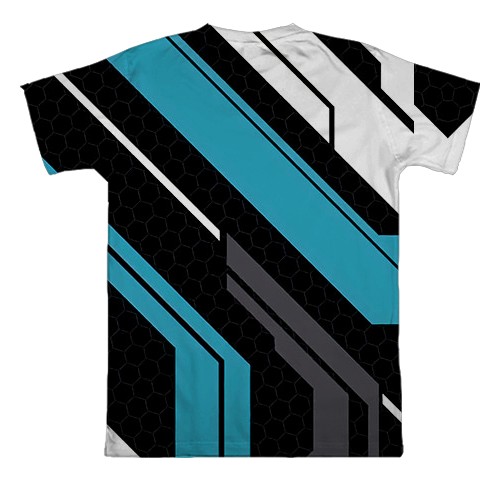 3D футболка Counter Strike 2 - Vulcan (вид ззаду)