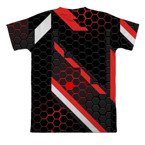 3D футболка Counter Strike - Cyrex (вид ззаду)