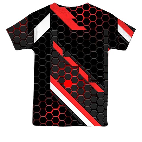 Детская 3D футболка Counter Strike - Cyrex (вид сзади)