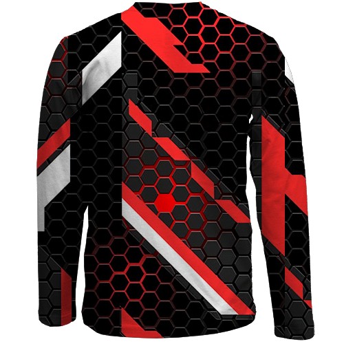 Детский 3D лонгслив Counter Strike - Cyrex (вид сзади)