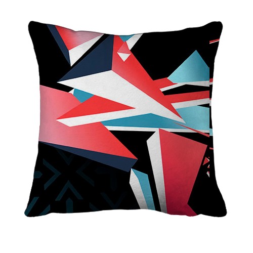 3D подушка CS - Point Disarray style (вид ззаду)