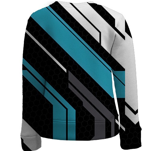 Дитячий 3D світшот Counter Strike 2 - Vulcan (вид ззаду)