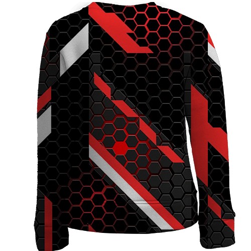 Детский 3D свитшот Counter Strike - Cyrex (вид сзади)