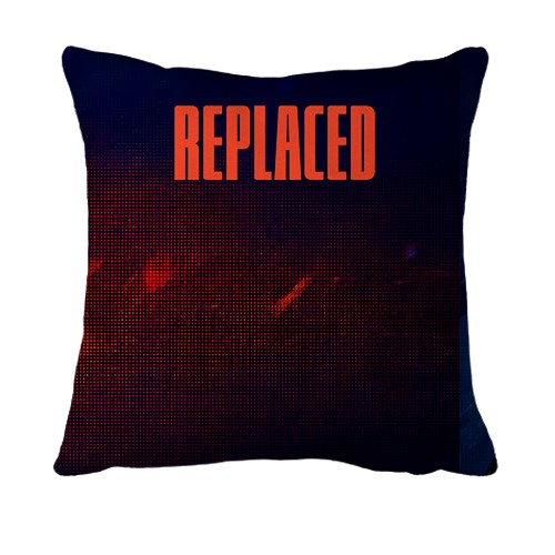 3D подушка Replaced (вид сзади)