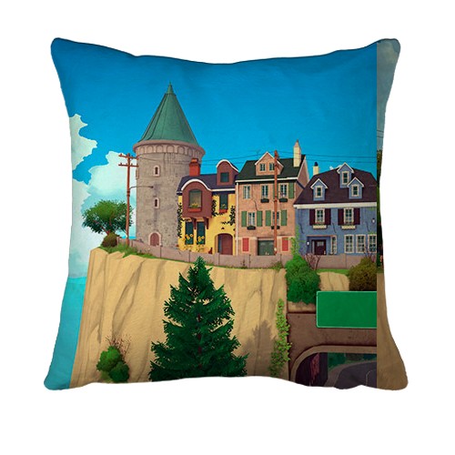 3D подушка Paralives (вид сзади)