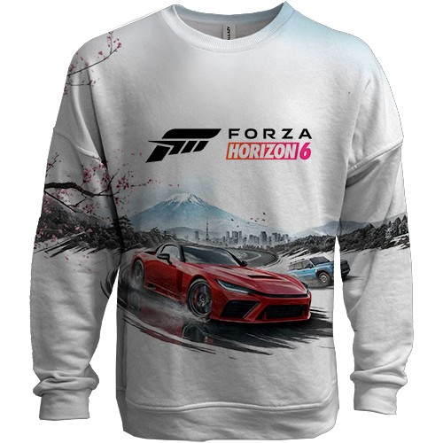 3D свитшот Forza Horizon 6 (вид спереди)