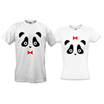 Парные футболки с пандами