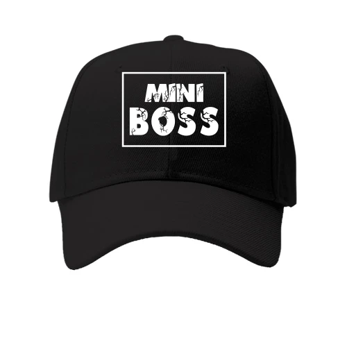 Детская Кепка, Черный, mini BOSS