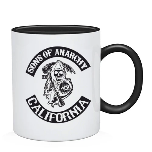 Чашка, Черный, Sons of Anarchy California