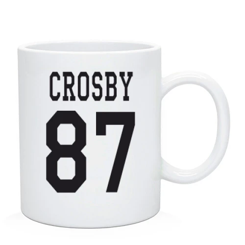 Чашка, Черный, Crosby (Pittsburgh Penguins)