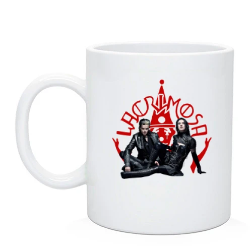 Чашка, Белый, Lacrimosa Band