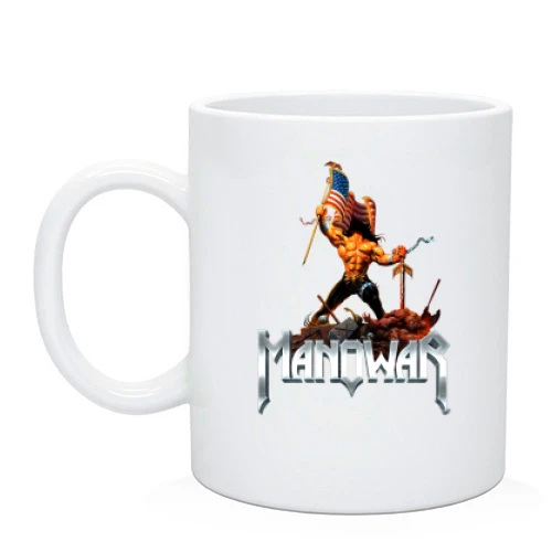 Чашка Manowar - Warriors of the World