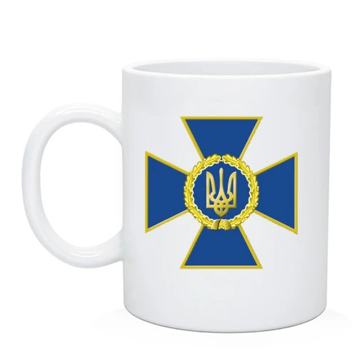 Чашка з емблемою Служби Безпеки України