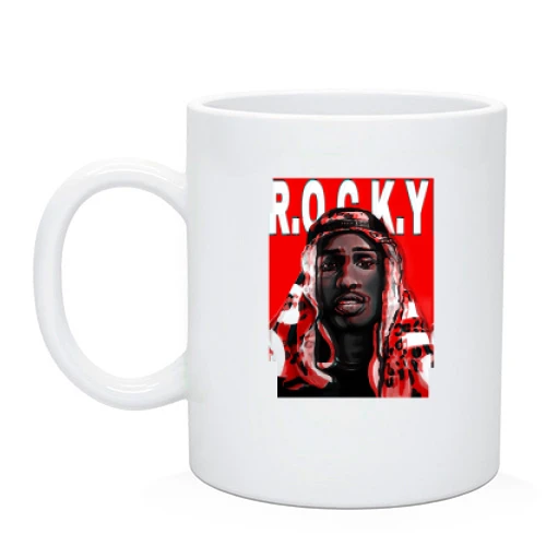 Чашка, Чорний, з Asap Rocky в хіджабі